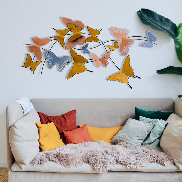 Wallity Butterflies Escultura de Pared Multicolor